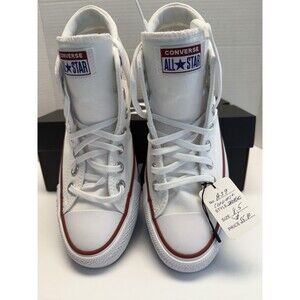 Converse Chuck Taylor Sz 8.5 All Star Madison Mid White Women's Lace up New